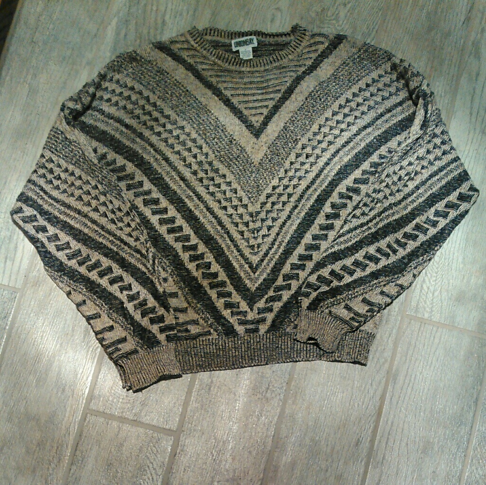 Vintage v-knit sweater
